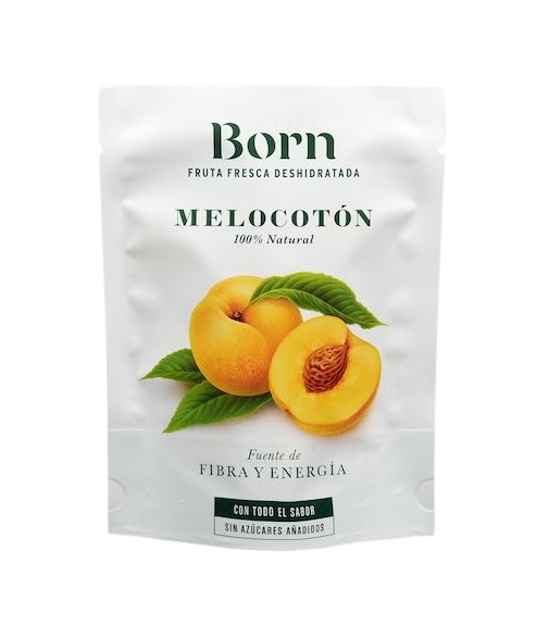Born Fruta Fresca Deshidratada Melocotón 30 gramos