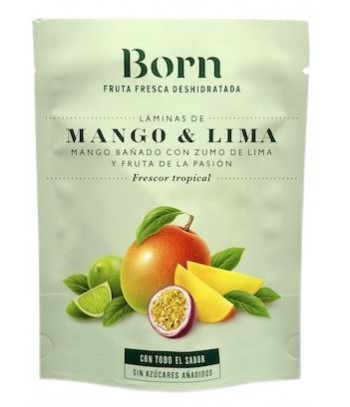 Born Fruta Fresca Deshidratada Mango y Lima 30 gramos