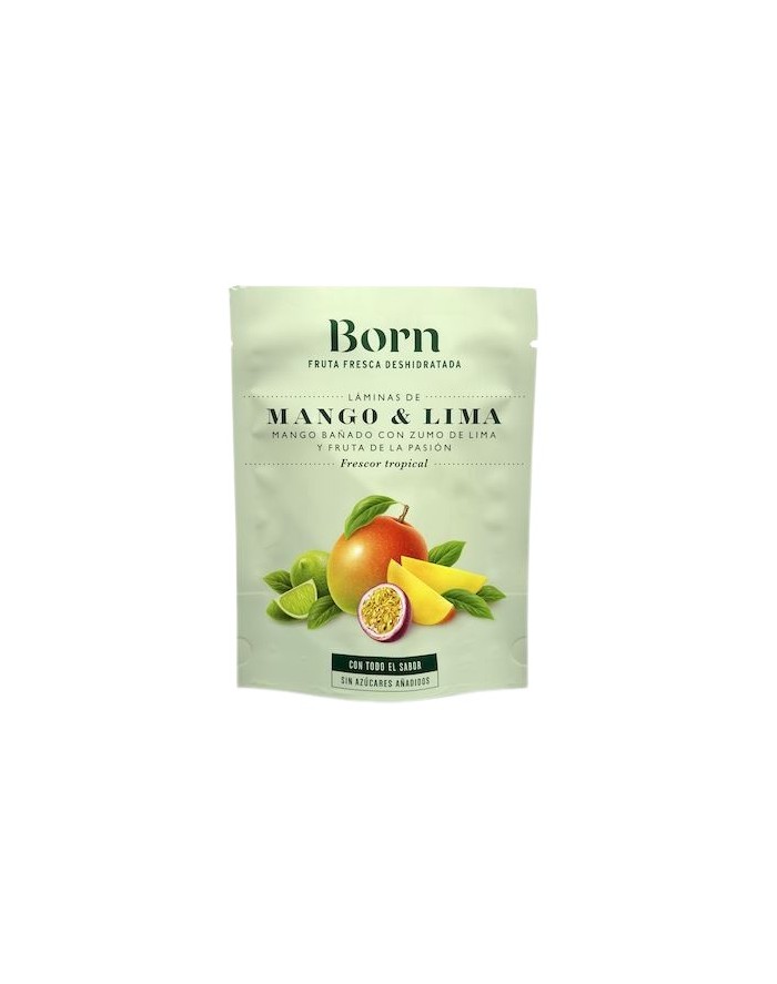 Born Fresh Dehydrated Fruit Mango and Lime 30 grams