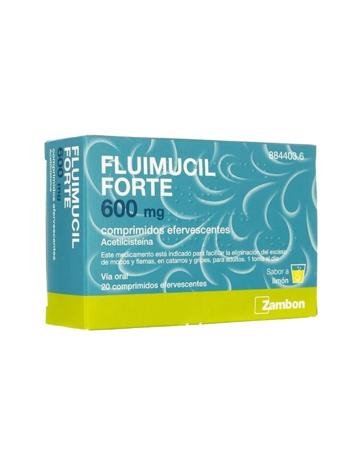 Fluimucil Forte 600 mg 20 Comprimidos