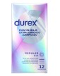 Durex Preservativos Invisible Extra Sensitivo 12 unidades