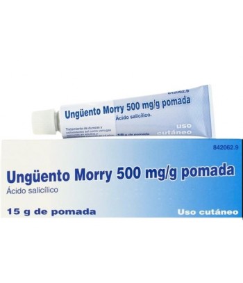 Ungüento Morry 500mg/g Ácido Salicílico Pomada 15 gramos