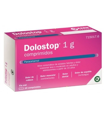Dolostop Paracetamol 1 g 10 Comprimidos