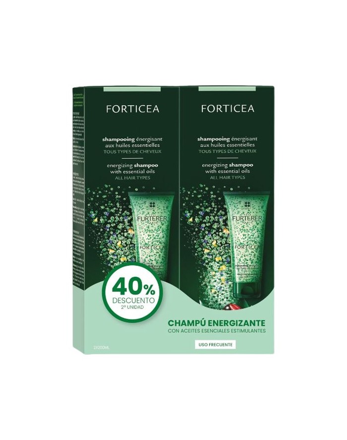 René Furterer Forticea Champú Energizante Pack 2 X 200ml