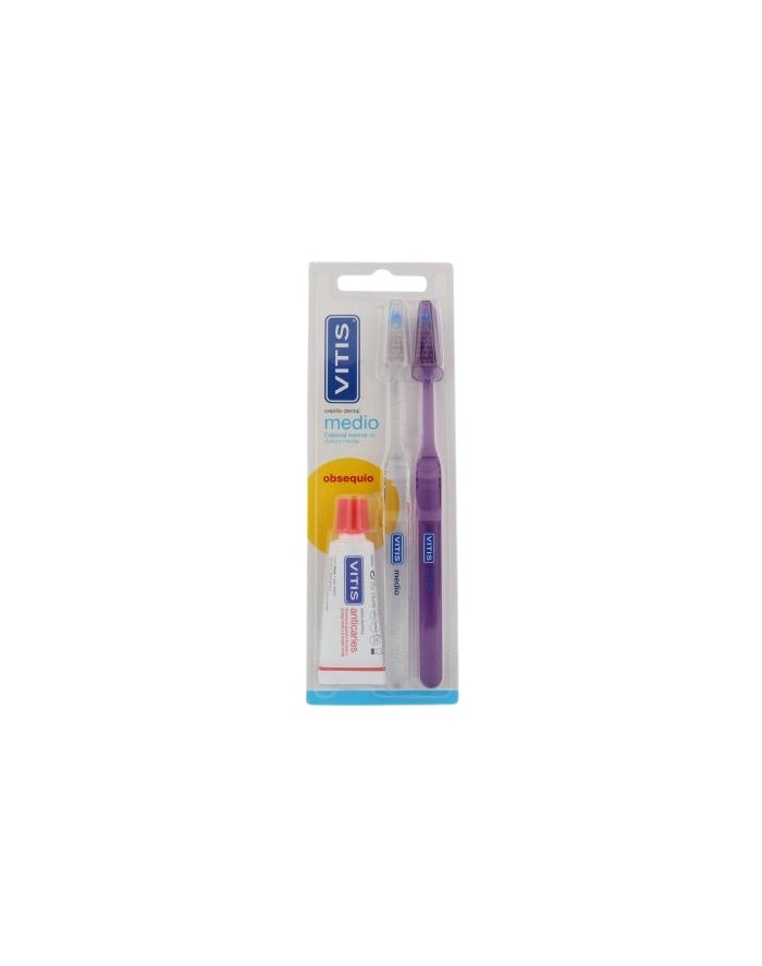 Vitis Cepillo Dental Medio Pack 2 Unidades