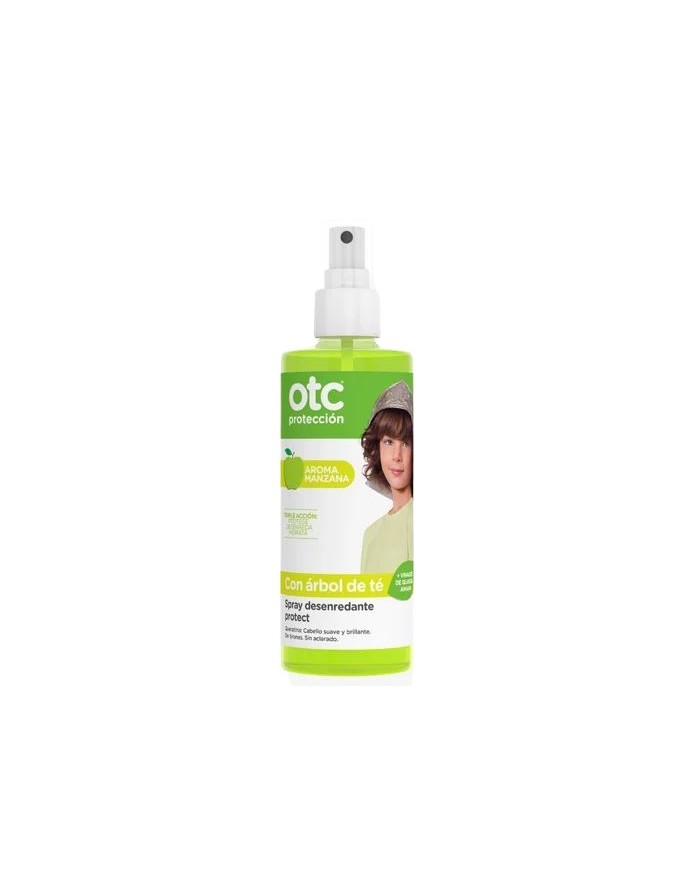 OTC Antipiojos Spray Desenredante Protect Con Árbol del Tè Aroma Manzana 250ml