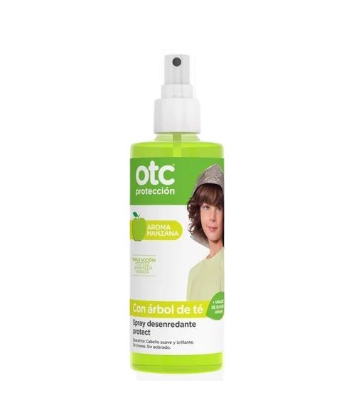 OTC Antipiojos Spray Desenredante Protect Con Árbol del Tè Aroma Manzana 250ml