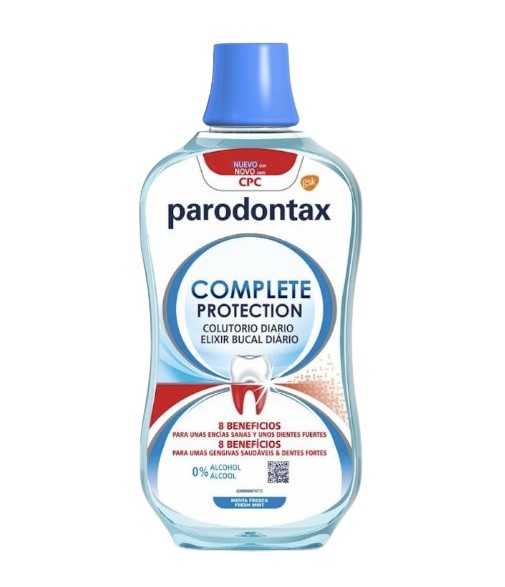 Parodontax Complete Protection Colutorio Diario 0% Alcohol Menta Fresca 500 ml