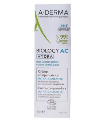 A-Derma Biology AC Hydra Crema Compensadora Ultra-Calmante 40 ml