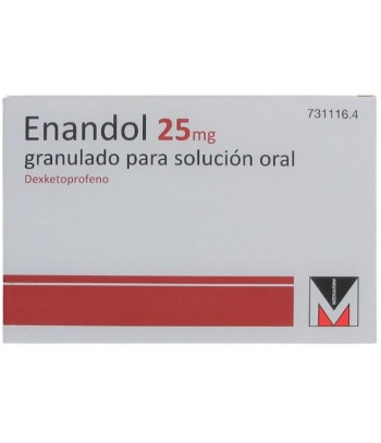 Enandol 25 mg 10 Sobres Granulado Solución Oral