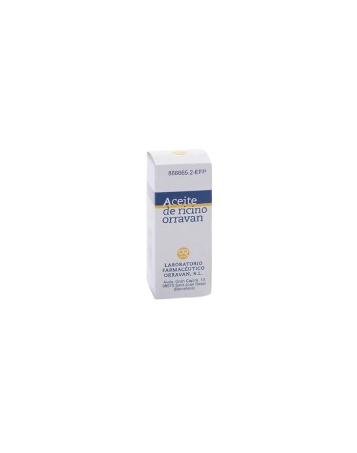 ACEITE RICINO ORRAVAN 1MG/ML LIQUIDO ORAL , 1 FRASCO DE 25 G