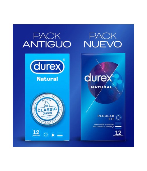 Durex Preservativos Natural Confort 12 ud