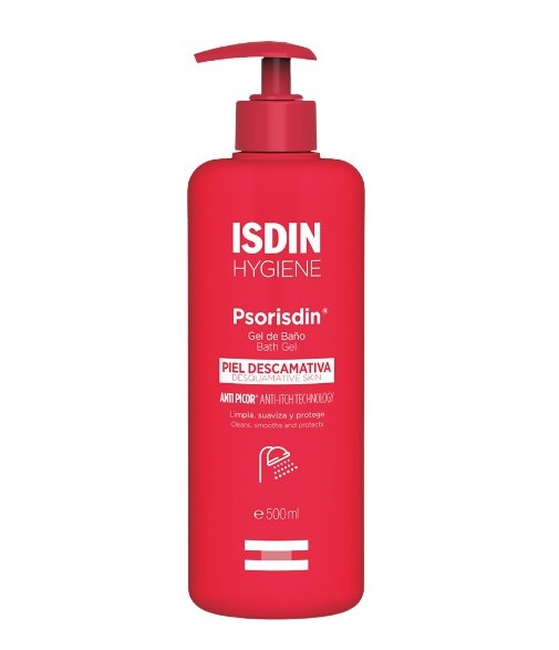 Isdin Psorisdin Gel de Baño Piel Descamativa Anti Picor 500 ml