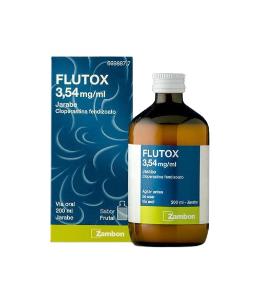 Flutox 3,54 mg/ml Jarabe 200 ml