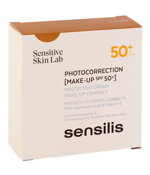 Sensilis Photocorrection Make Up SPF 50+ Tono 02 Golden 10 g