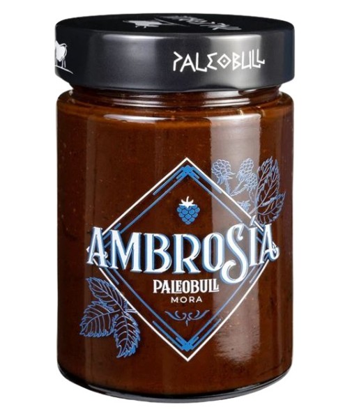 Paleobull  Crema de Cacao y Avellanas Ambrosia Mora 300g