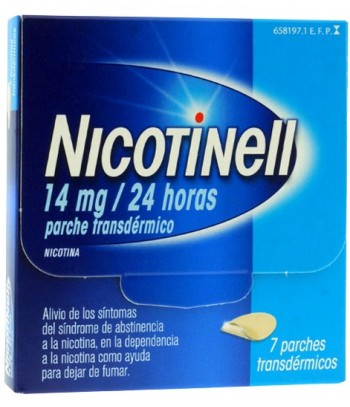 Nicotinell 14 mg/24 Horas 7 Parches Transdérmicos