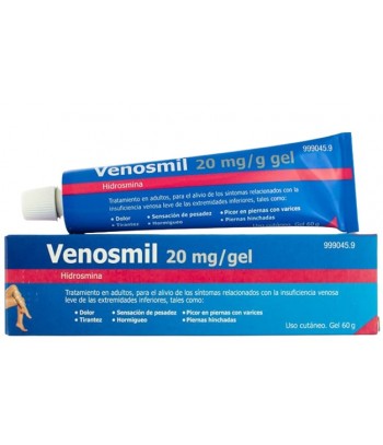 Venosmil Hidrosmina 20 mg/ Gel 60 gramos