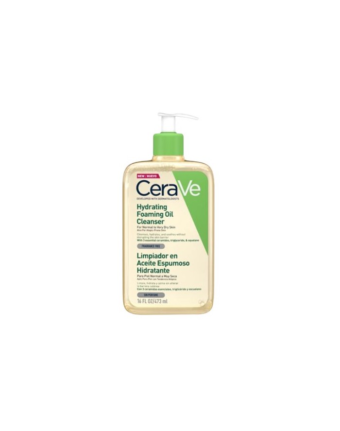 CeraVe Hydrating Foaming Oil Cleanser 473 ml