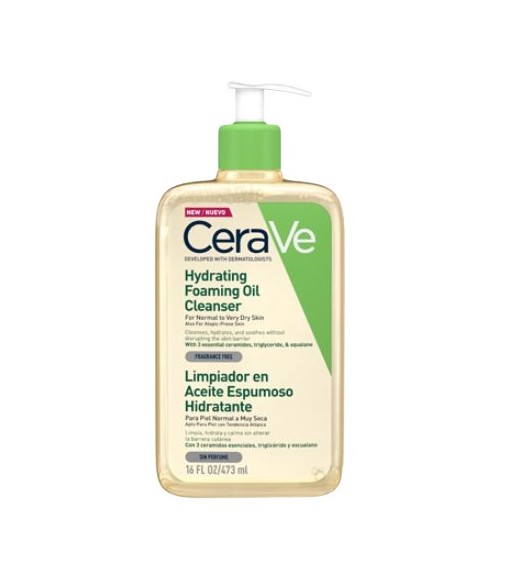 CeraVe Hydrating Foaming Oil Cleanser 473 ml