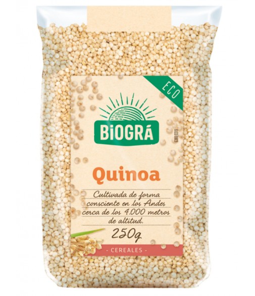 Quinoa Blanca Grano 250 Gr Biogra/Sorribas