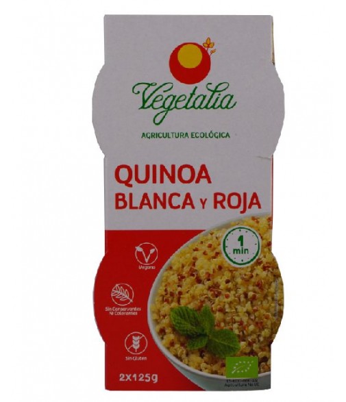 Quinoa Blanca Y Roja Bio 125 Gr Vegetalia