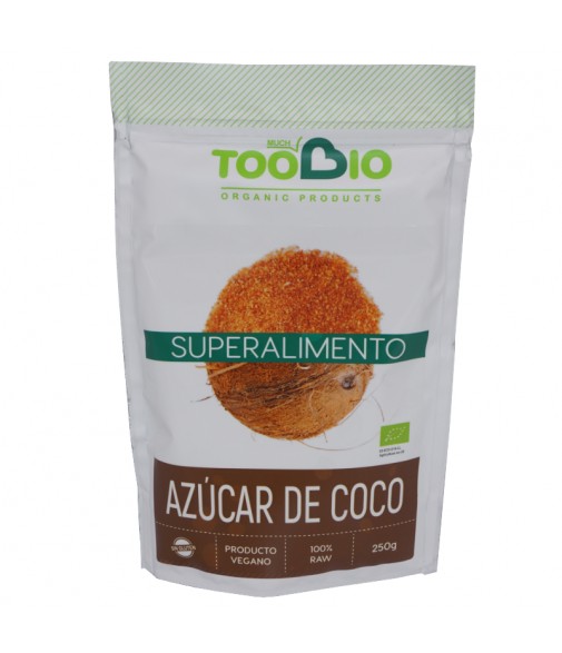 Superalimento Azucar Coco 250 Gr Toobio