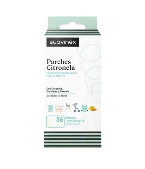 Suavinex Citronella Patches 36 Transparent Patches