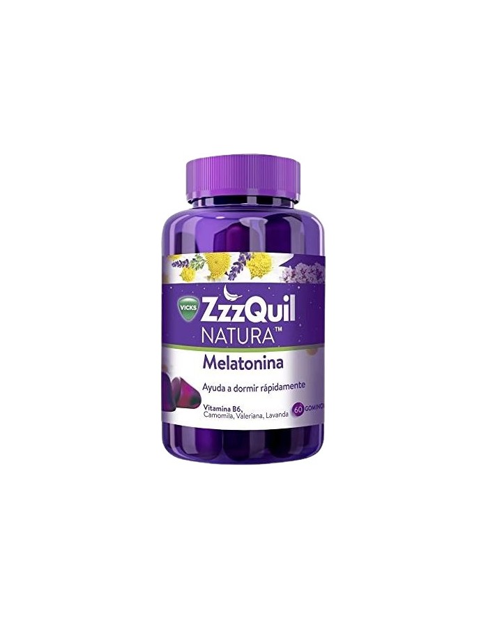 ZzzQuil Nature Melatonin 60 Gummies