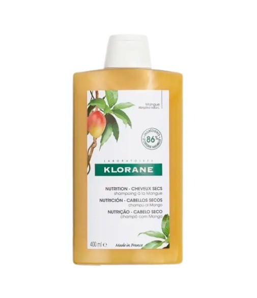 Klorane Champú Cabellos Secos Mango 400 ml
