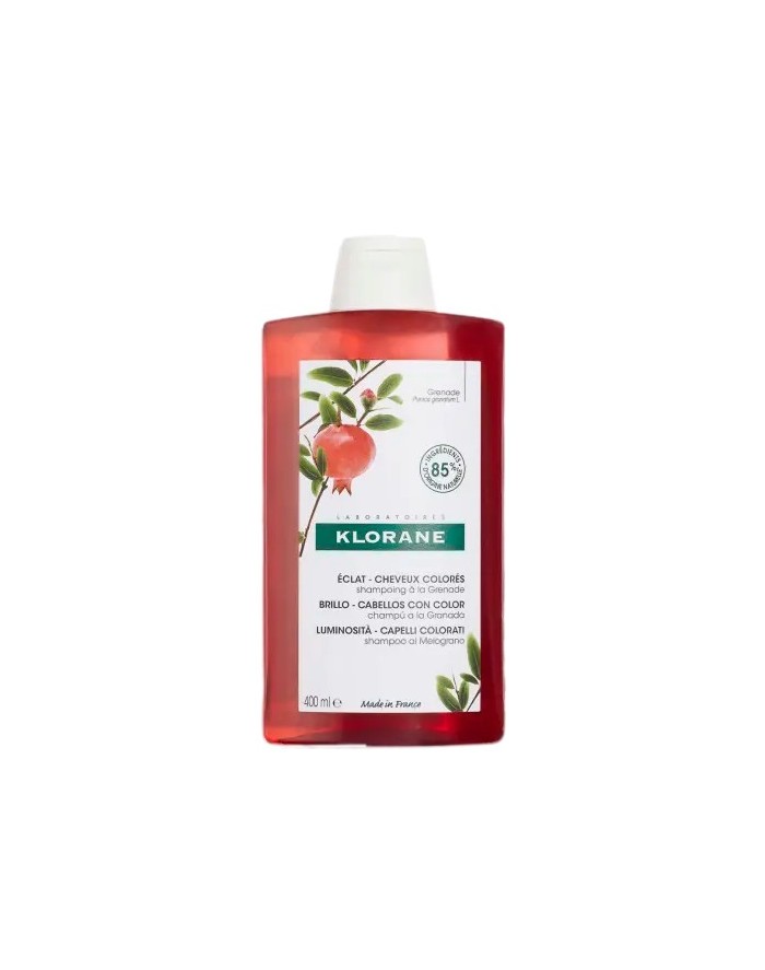 Klorane Shine Colored Hair Shampoo with Pomegranate 400 ml