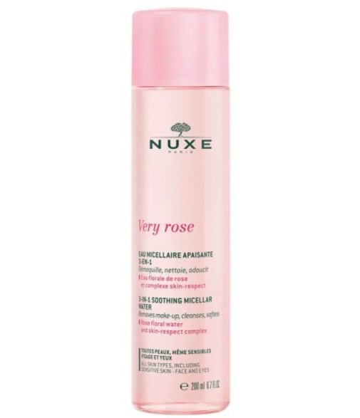 Nuxe Very Rose 3 in 1 Soothing Micellar Water Face and Eyes 200ml