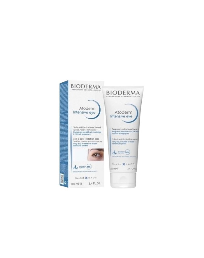 Bioderma Atoderm Intensive Eye 3 en 1 Párpados Irritados 100ml