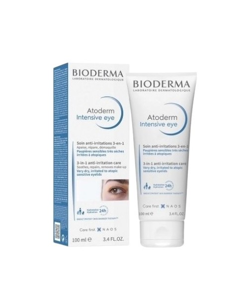 Bioderma Atoderm Intensive Eye 3 en 1 Párpados Irritados 100ml