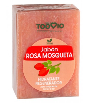 Jabon Rosa Mosqueta 100 gr Hidratante Regenerador Toobio
