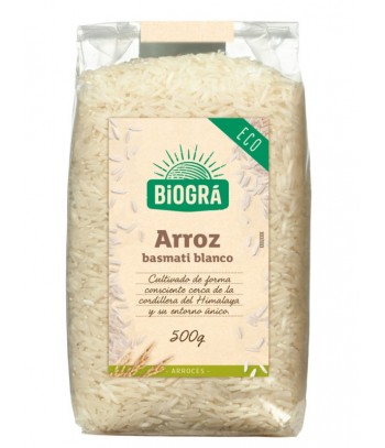Arroz Basmati Blanco 500 gr Biogra/Sorribas