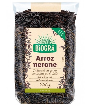 Arroz Nerone 250 gr Biogra/Sorribas