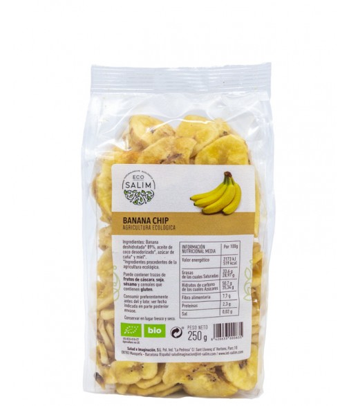 Banana Chips Eco 250 gr Eco-Salim
