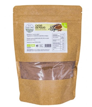 Bio Cacao En Polvo 250 gr Eco-Salim