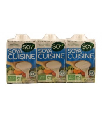 Soya Cuisine Pack de 3 200 ml Biosoy