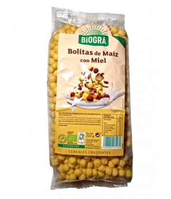 Bolitas de Maiz con Miel 250 gr Biogra/Sorribas