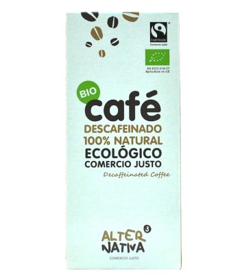 Cafe Descafeinado Molido Bio 250 gr Alternativa 3