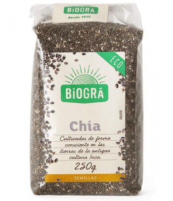 Chia Semillas Bio 250 gr Biogra/Sorribas