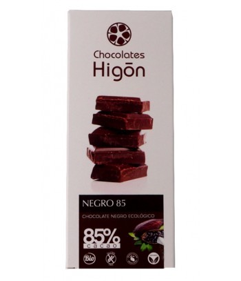 Chocolate Negro 85% 100 gr Chocolates Higon