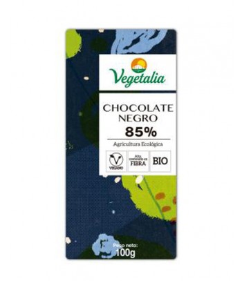 Chocolate Negro 85% Bio 100 gr Vegetalia