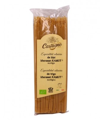 Espaguetis Kamut Blanco 500 gr Castagno