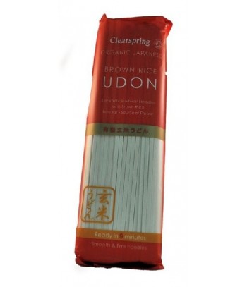 Fideos Udon Brown Rice 200 gr Clearspring