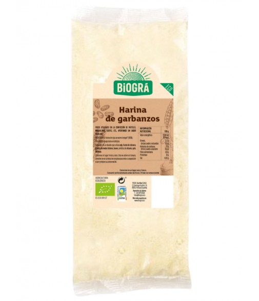 Harina de Garbanzos 500 gr Biogra/Sorribas