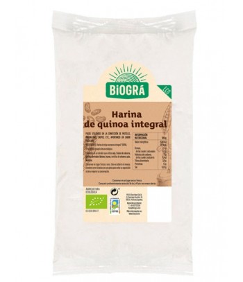 Harina de Quinoa Integral 300 gr Biogra/Sorribas