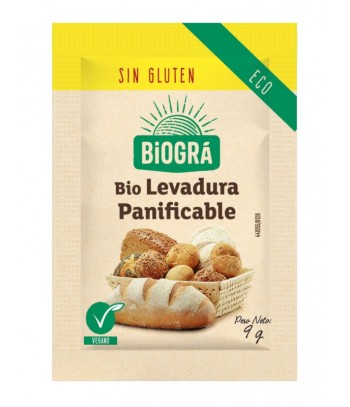 Levadura Panificable 9 gr Biogra/Sorribas